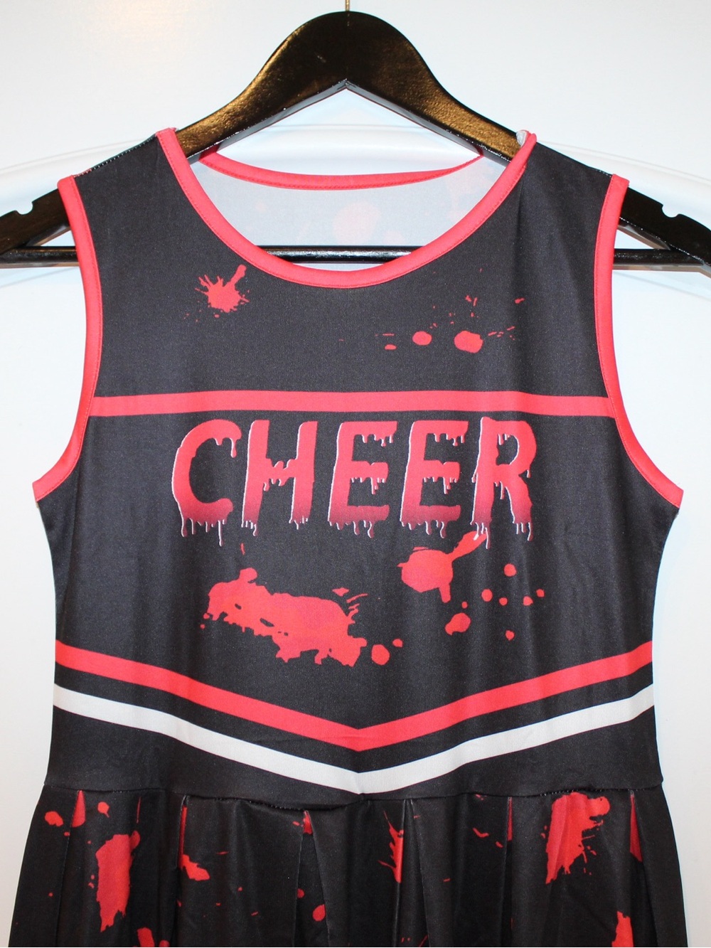 Zombie cheerleader costume (girls XXL) (NWOT) - Picture 3 of 10
